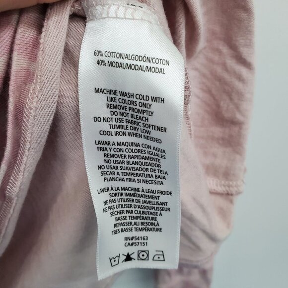 Calvin Klein Performance Cropped Hoodie Sweatshirt Size M Animal Print Pink - Picture 12 of 14